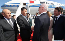 Coopération : Xi Jinping arrive à Nice avant de se rendre à Monaco pour une visite d’Etat