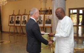 L’ambassadeur de la République fédérale d’Allemagne présente ses lettres de créance au président du Faso
