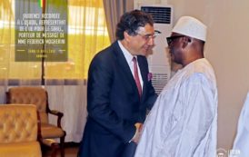 Le président du Faso IBK reçoit un émissaire de Mme Frederica Mogherini L’union européenne