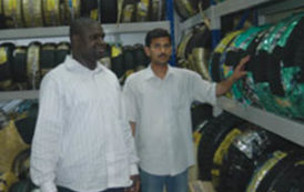 Le marché du pneu à Dubaï